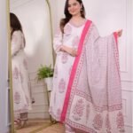 Women Viscose A-Line Kurta And Pant Set With Dupatta